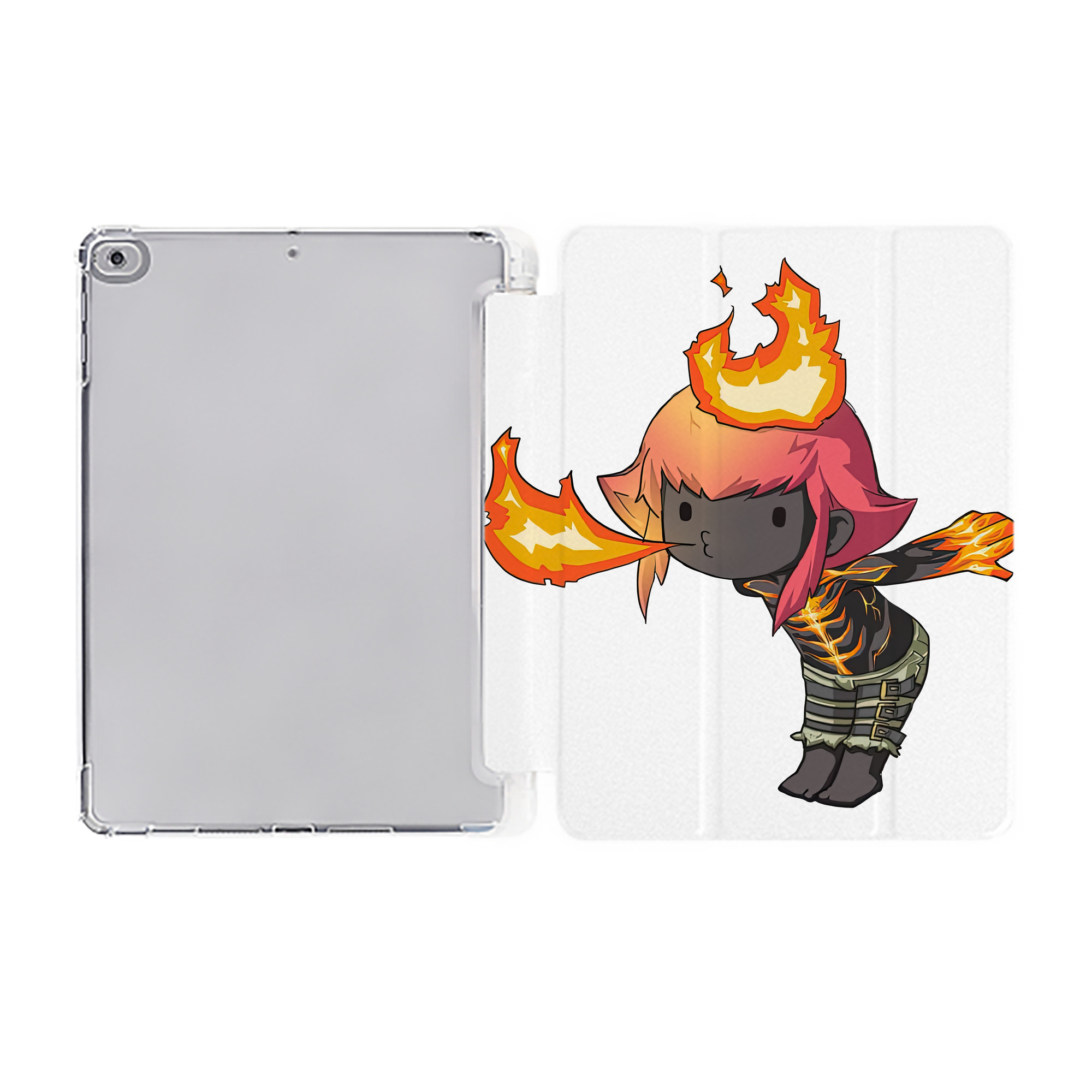 （画像用） リーグ・オブ・レジェンド League of Legends LOL IPad ケース ペン収納付き 三つ折りスタンド PUレザー×シリコン 対応機種9.5/10.5/10.9インチ